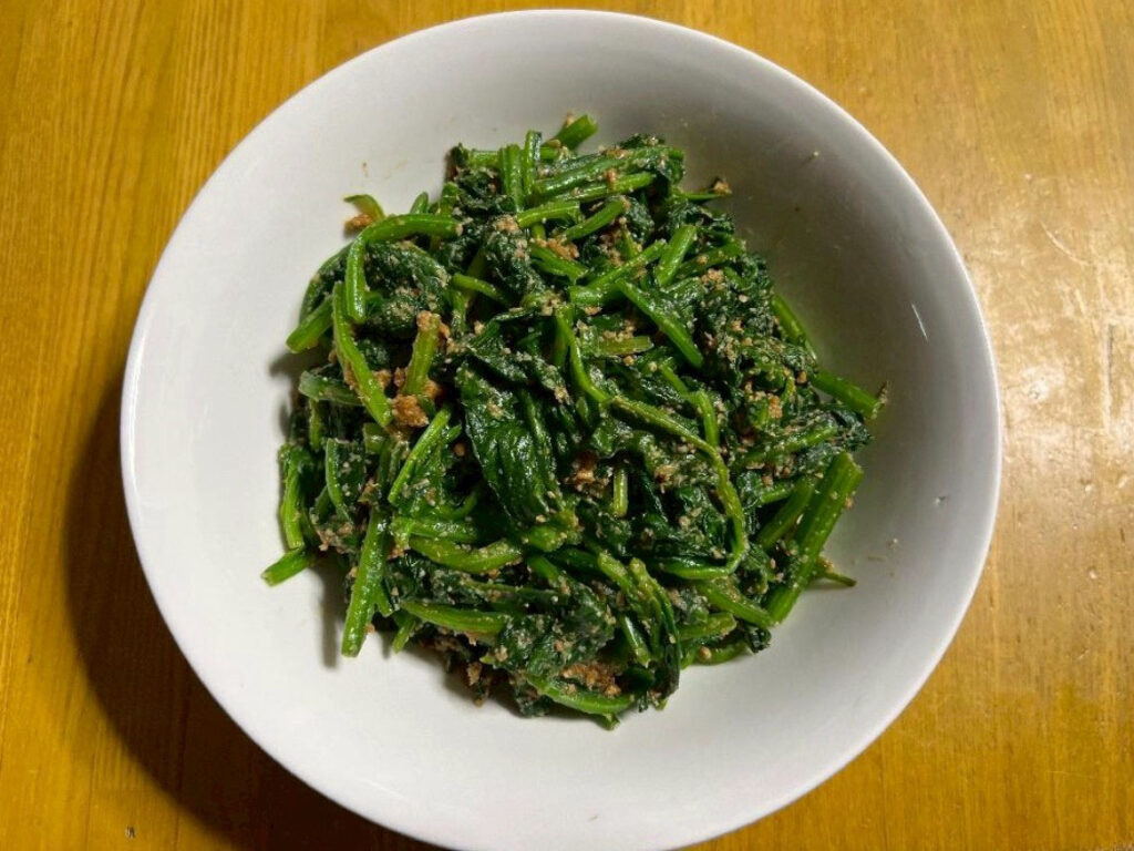 ほうれん草の味噌と胡麻和え(大)