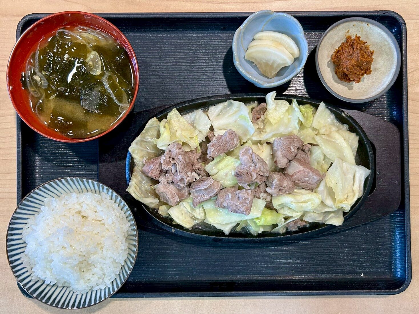 豚ハラミ定食