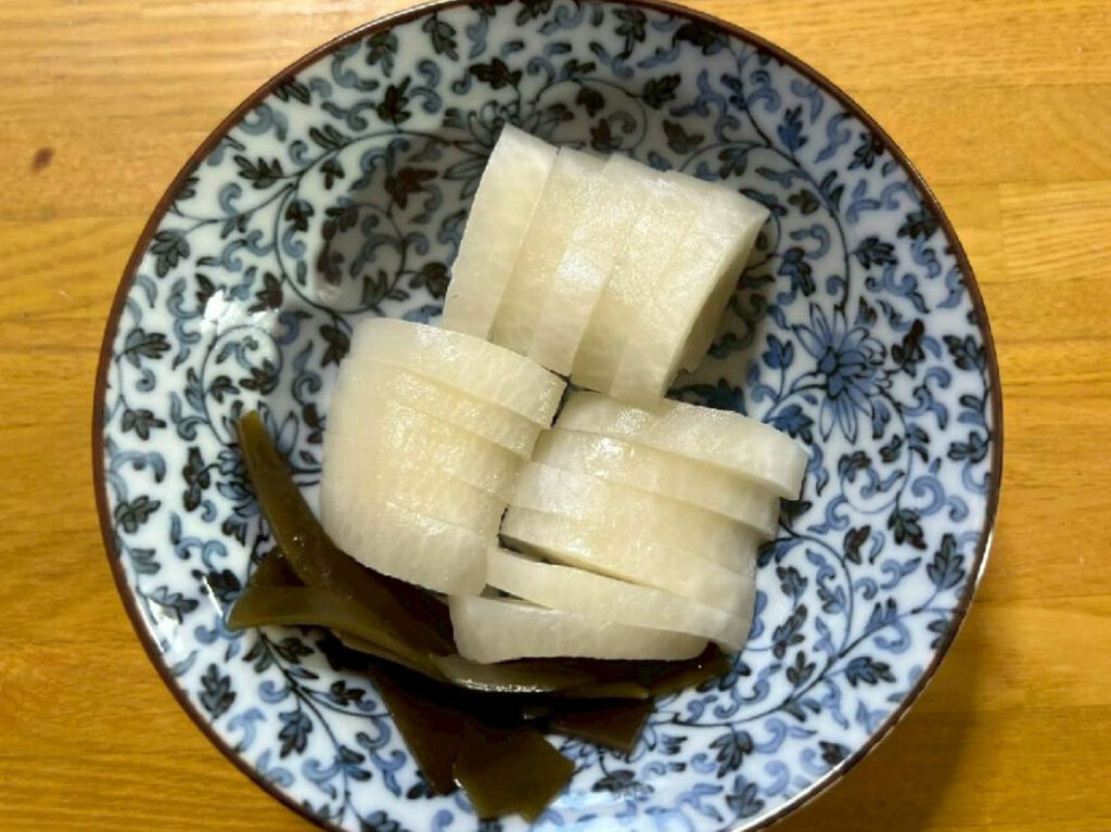 みそ漬けたくあん